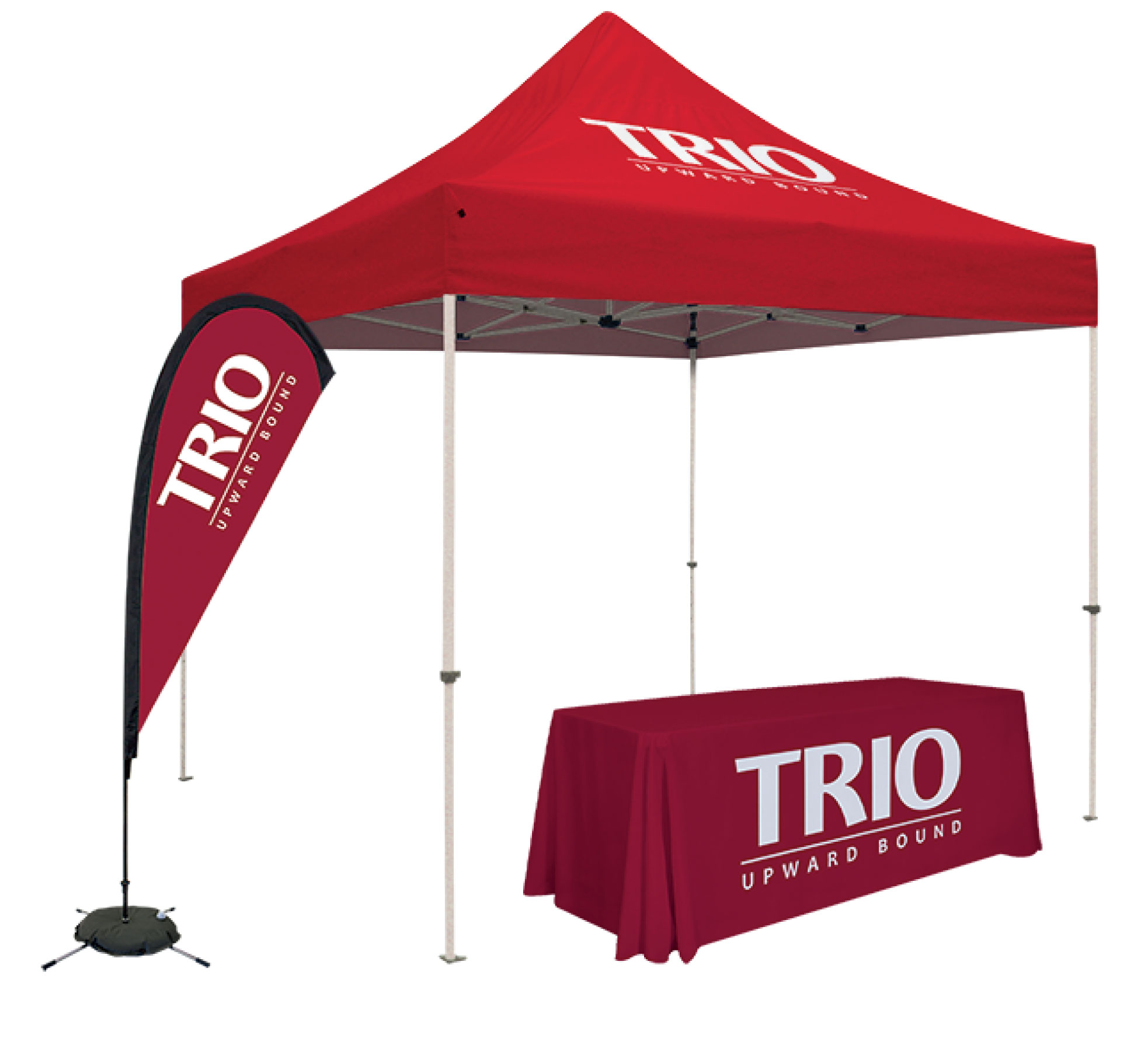 TRIO Banners, Table Covers, Tents